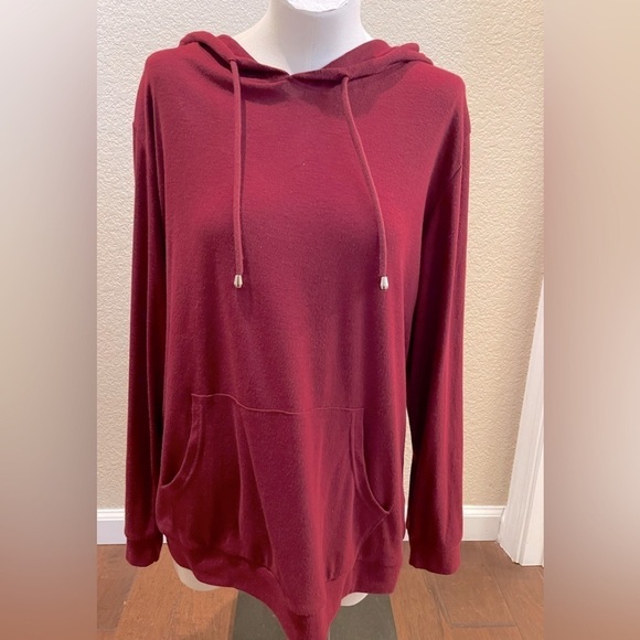 NILOUFO Tops - Pull over Tunic Hoodie